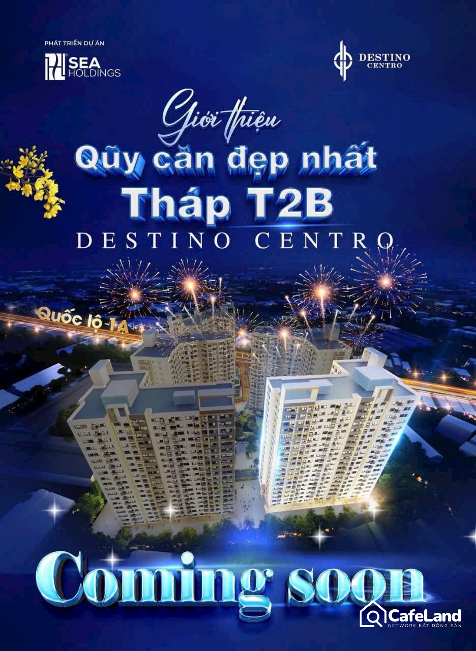 Chỉ 330 triệu sở hữi ngay căn hộ Destino Centro nằm ở mặt tiền đường quốc lộ 1a