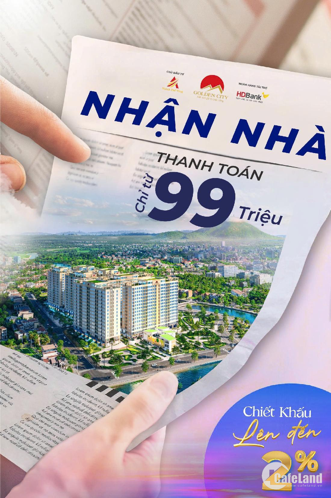 NHÀ Ở XÃ HỘI GOLDEN CITY