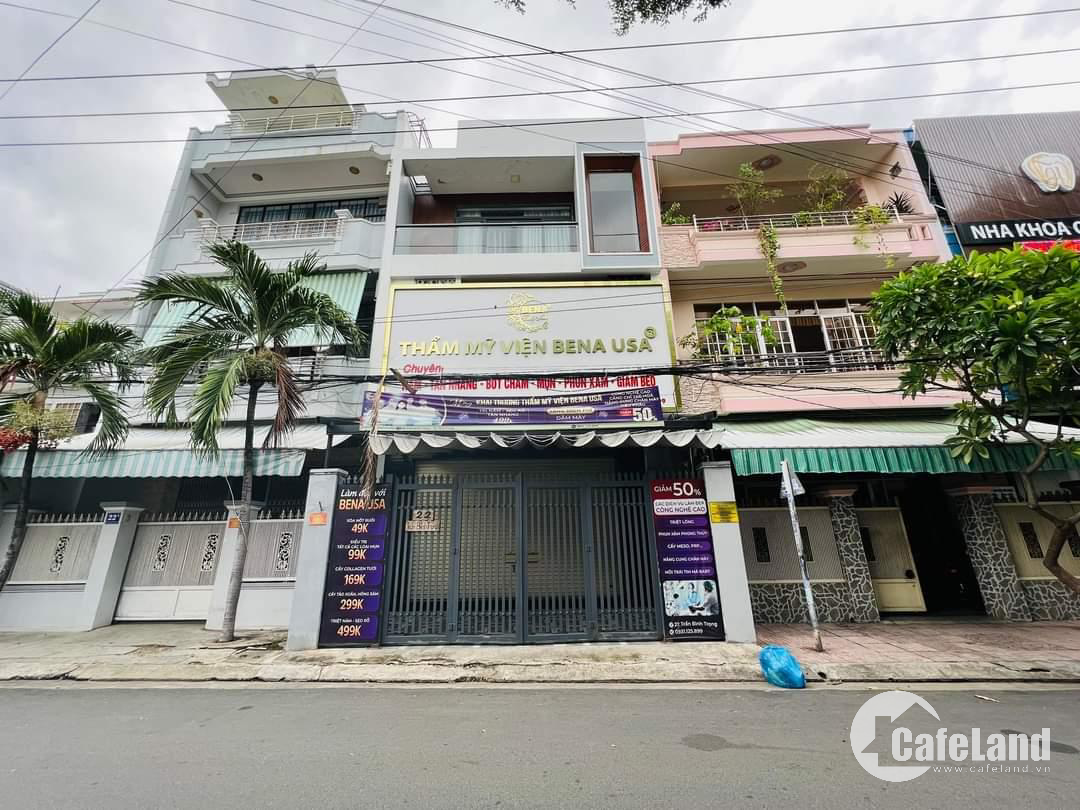 Bán nhà 3 tầng mặt tiền đường Trần Bình Trọng, khu bàn cờ TP Nha Trang