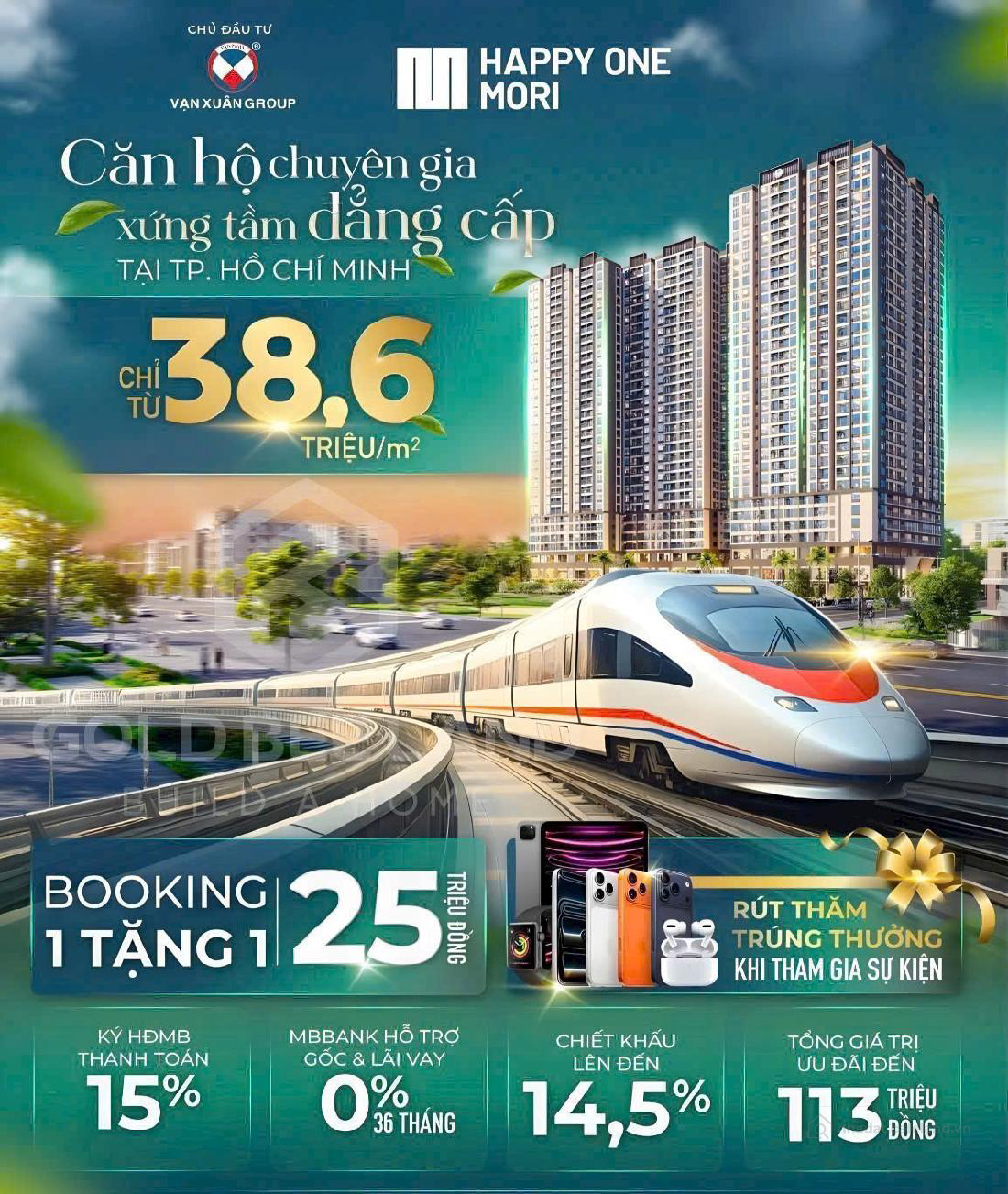 Happy One Mori - Tiêu chuẩn sống mới của chuyên gia