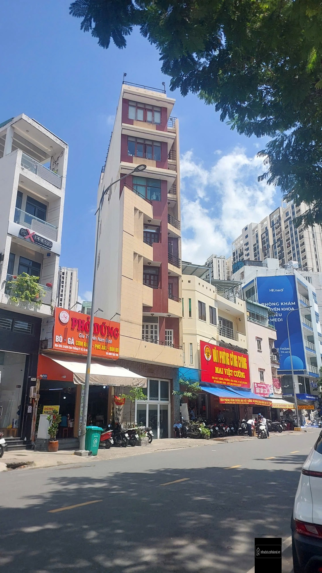 TOÀ NHÀ 240 CAO THẮNG,1 TRỆT,1 LỬNG, 6LẦU GIÁ 45 TỶ LH 0906979786