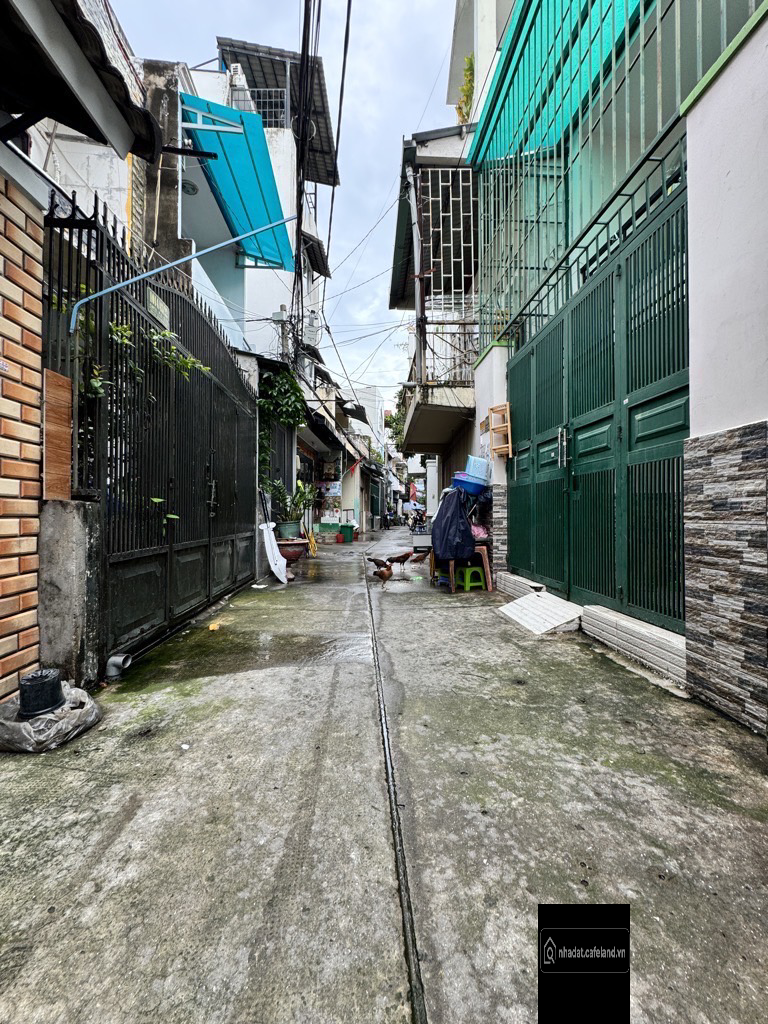 Nhà cũ tiện xây mới ngang 3.9m, 64m2. Hẻm 3m. Sổ vuông vức. Chuẩn 