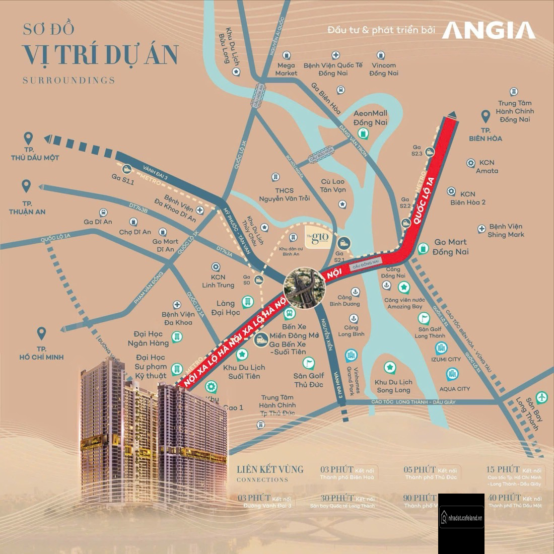 THE GIÓ RIVERSIDE - Căn hộ ven sông và liền kề Trạm Metro