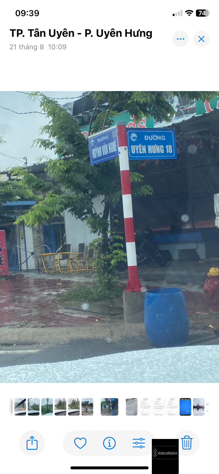 Đất nền thổ cư diện tích rất đẹp đường Uyên Hưng 18 