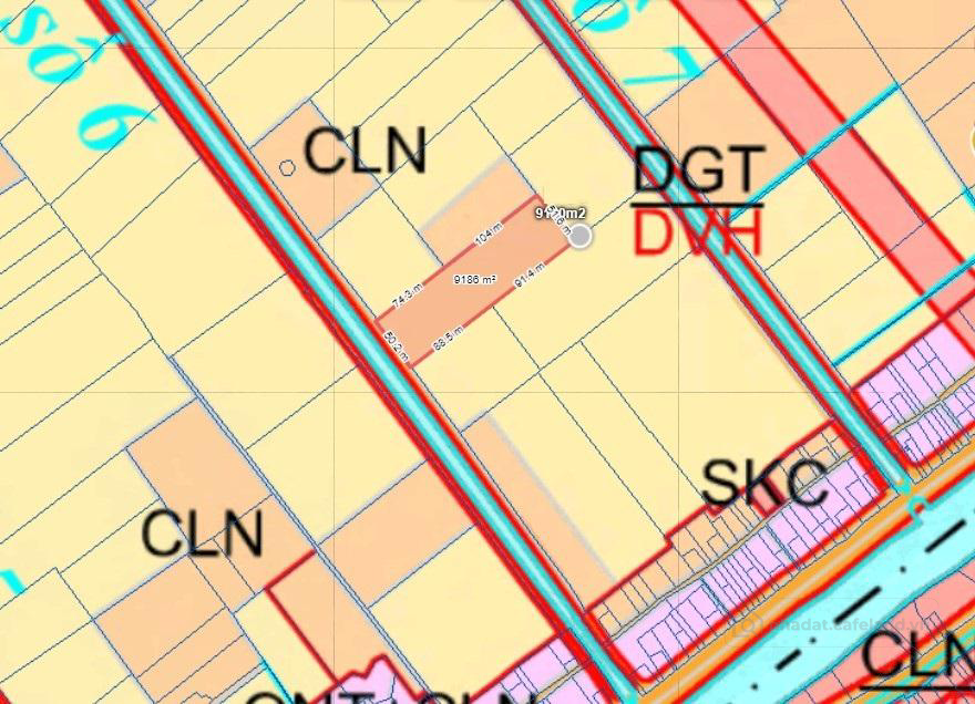 BÌNH CHÁNH, ĐẤT MẶT KÊNH 6, KV 52x180m 9130m2 HNK, CHỈ 3tr.m2