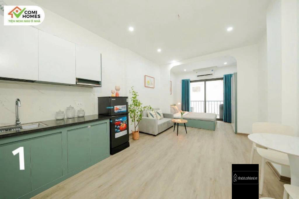 Bán toà nhà Trường Chinh 82 m², 7 tầng, 21 tỷ, ngõ thông ô tô, cho thầu 1 tỷ/năm