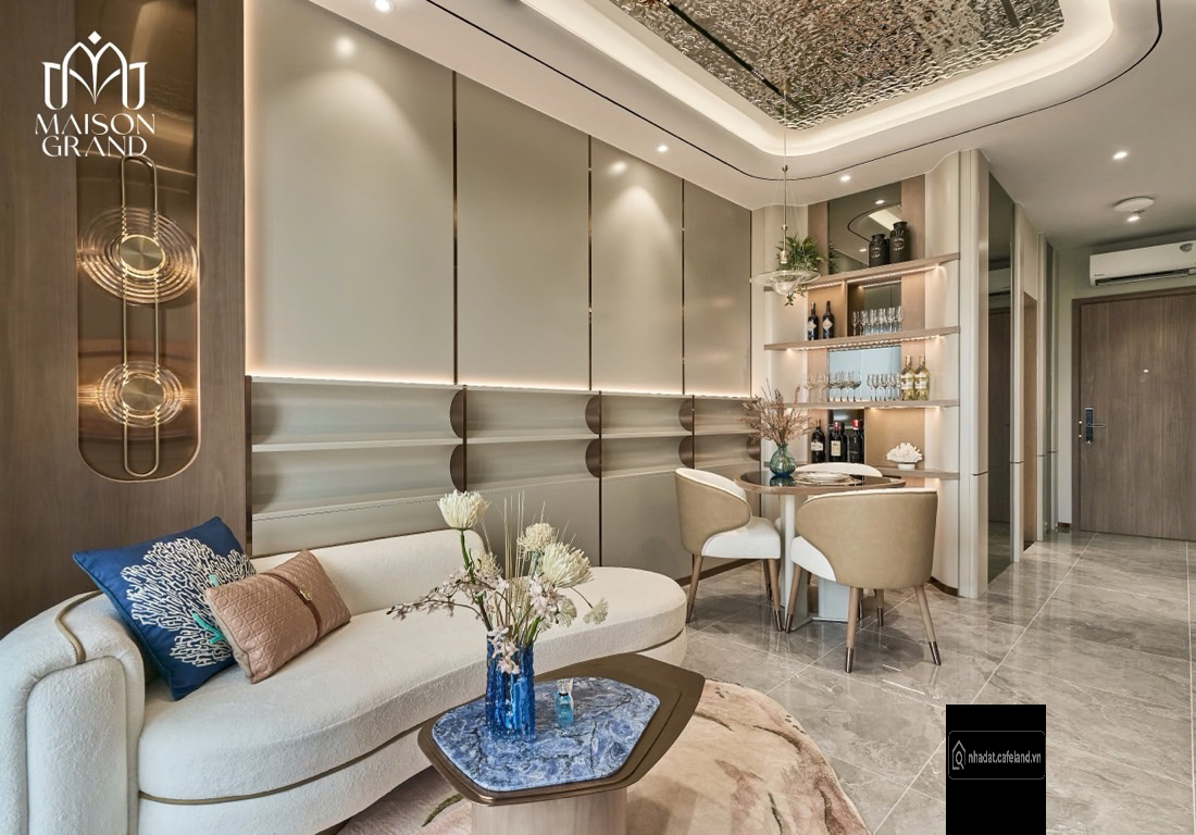 Căn hộ chung cư Maison Grand Phú Mỹ phong cách trẻ trung hiện đại tiện ích 