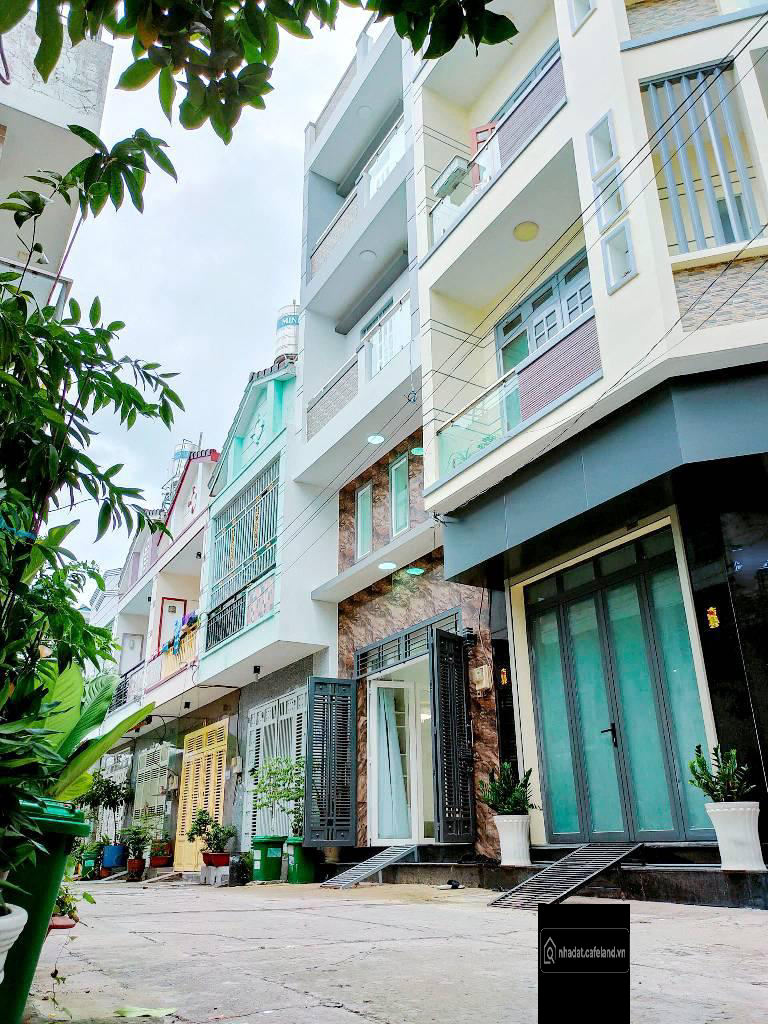 BÁN NHÀ MỚI ĐẸP HXH ĐƯỜNG BÙI TƯ TOÀN, AN LẠC, BÌNH TÂN, 4x14m, 5 TẦNG, GIÁ 7.35