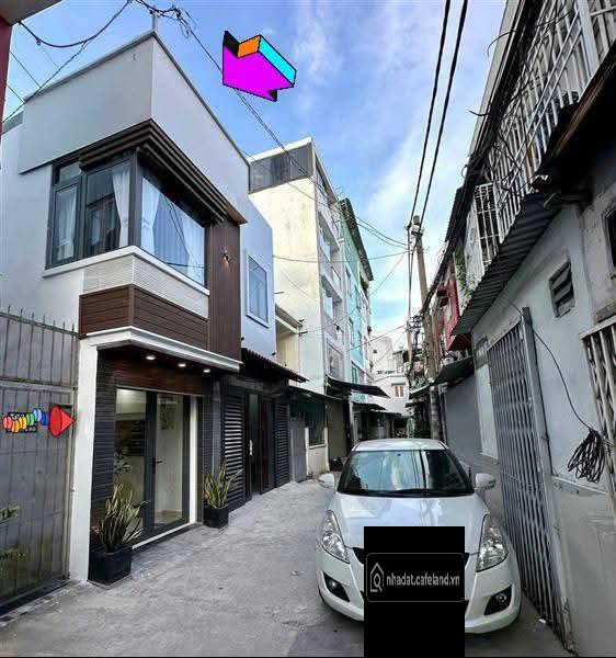 Hẻm xe hơi Lê Tự Tài - nhà đẹp full nt có 2 tầng 2pn 2WC. Chỉ 4,1 tỷ