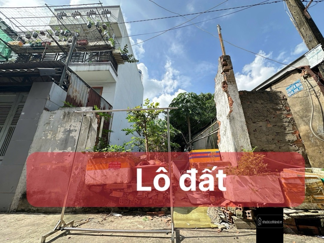 Đất đẹp - Diện tích 5 X 15 - Hẻm Oto - Ngay cầu vượt Hà Huy Giáp - SHR