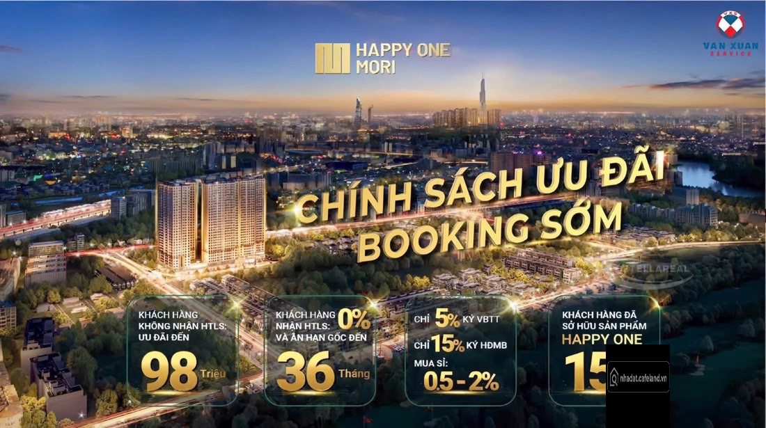 HAPPY ONE MORI - Mở bán đợt 1 - Gia đoạn F0