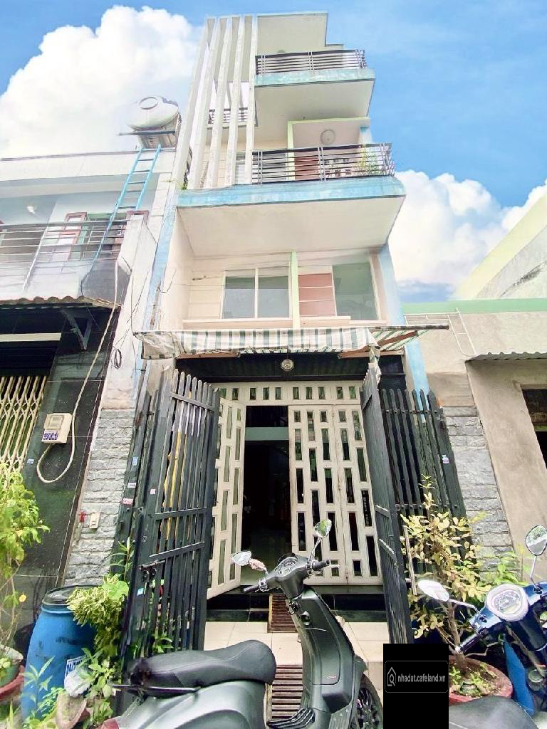 BÁN NHÀ HXH ĐƯỜNG HƯƠNG LỘ 2, BÌNH TRỊ ĐÔNG, 4x13m, 4 TẦNG, GIÁ 5.5 TỶ TL