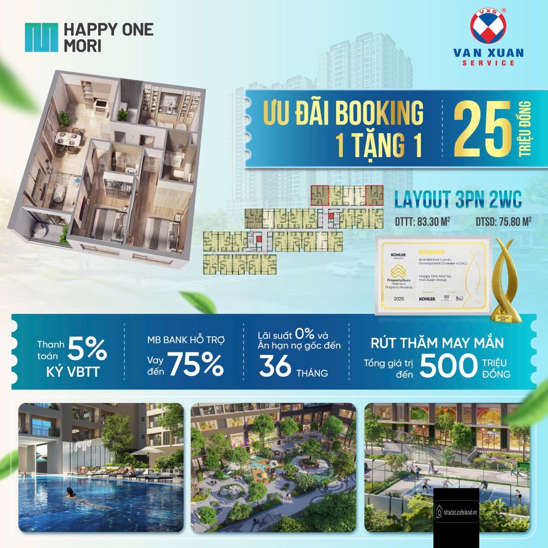 Happy One Mori – Căn hộ chuẩn Nhật ngay trung tâm Lái Thiêu 