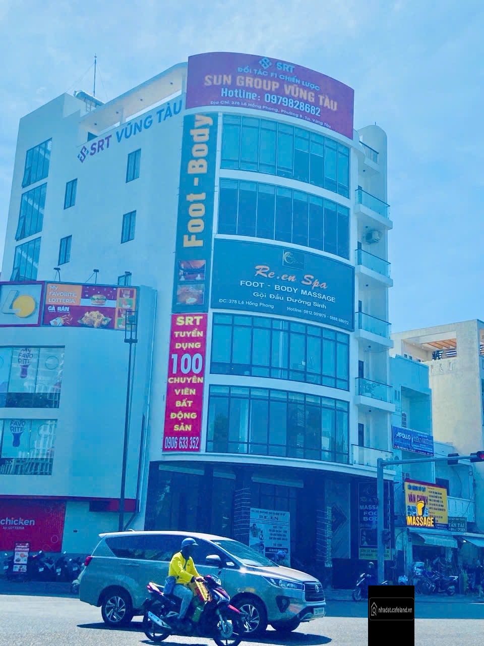 Bán toàn nhà cao tầng mặt tiền đường Lê Hồng Phong phường Vũng Tàu, TP HCM 