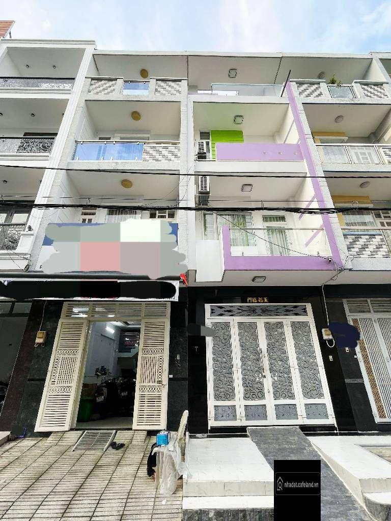 NHÀ MT KHU BÌNH PHÚ QUẬN 6, VIEW CÔNG VIÊN, 4x17m, 4 TẦNG, GIÁ 11.8 TỶ TL