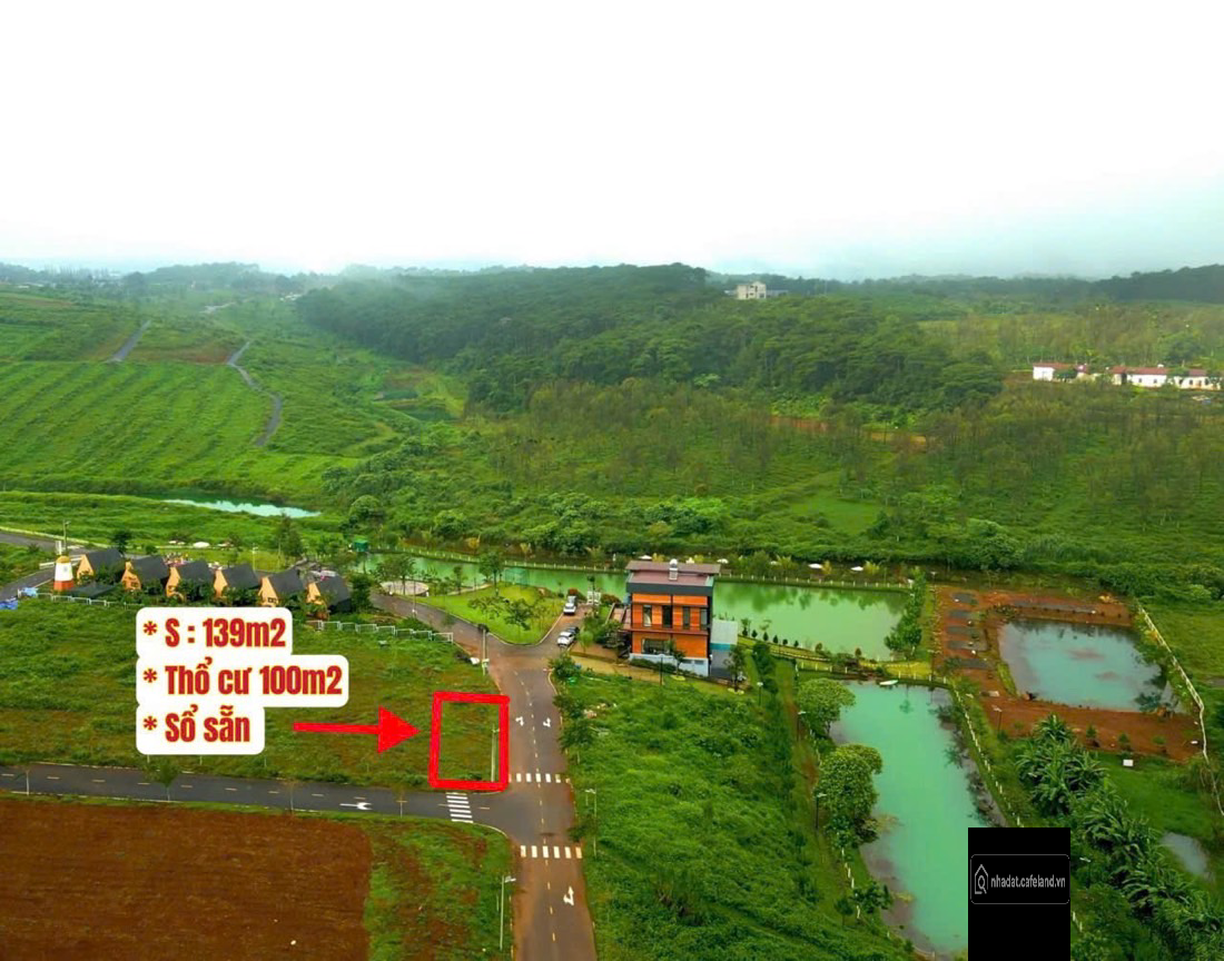 Bán gấp lô đất nghỉ dưỡng Làng Omm tại Đồi chè Tâm châu- vị trí đẹp giá siêu hời