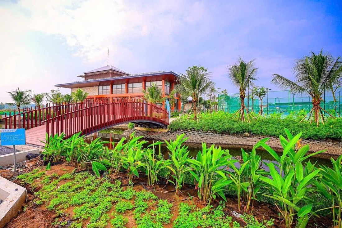 khu đô thị sinh thái Lahome có 7 con kênh xanh mát len lỏi trong lòng dự án