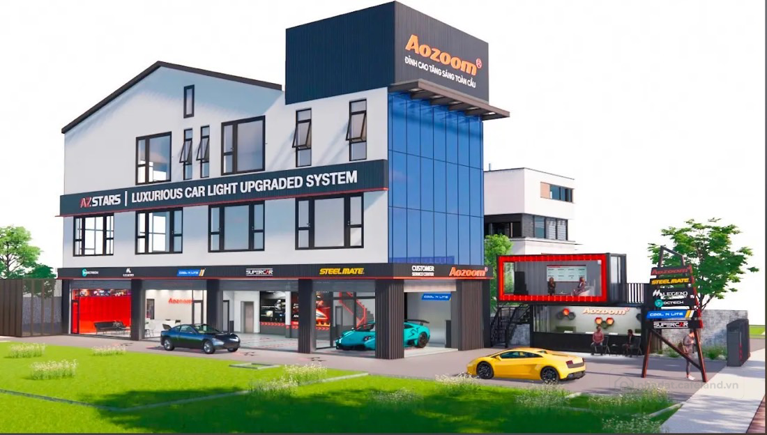 Toà nhà văn phòng 4 tầng thang máy 669m2 vị trí đẹp Đào Trí