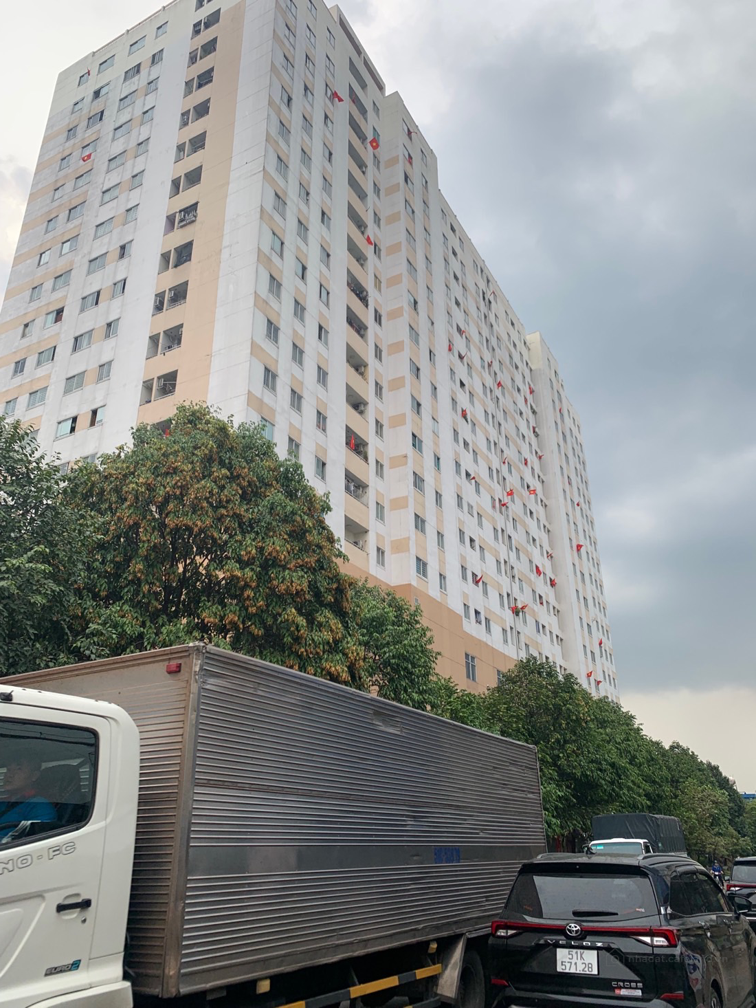 CĂN HỘ HQC HÓC MÔN 60m giá 1.2 TỶ,BAN CÔNG,2PN,2 TOLET