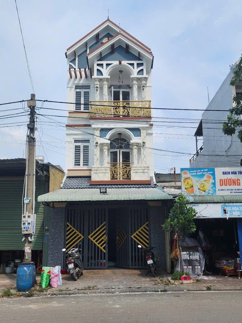 nhà Sổ Hồng Riêng Ngay Đường võ thị sáu cây xăng hạnh nguyên, bình dương
