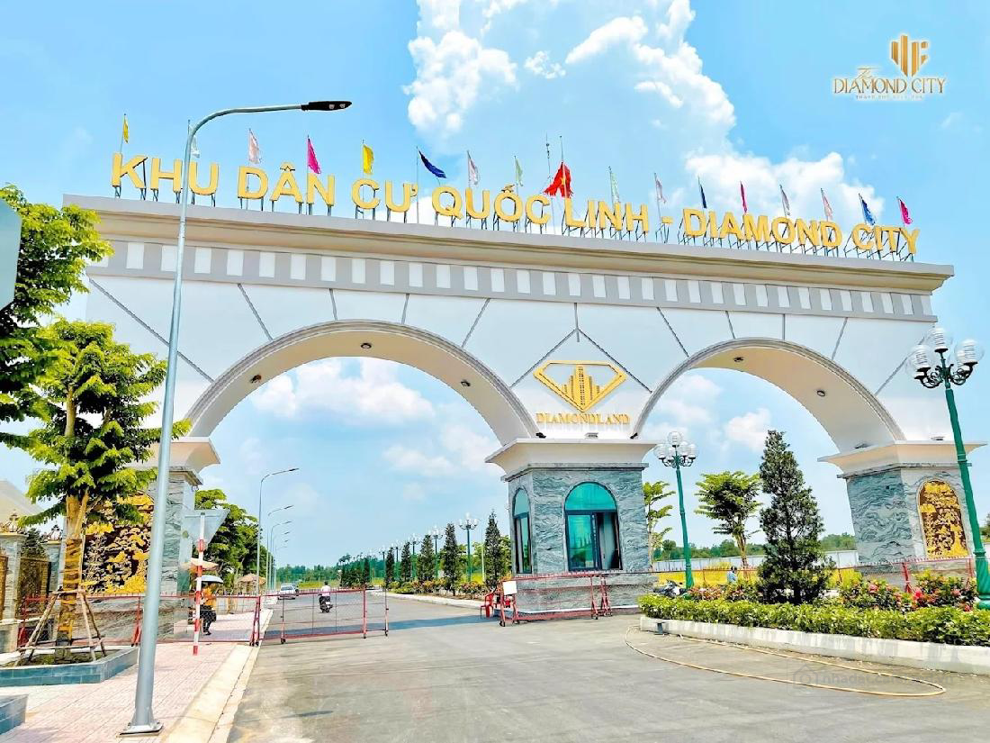 ĐẤT NỀN THE DIAMOND CITY LONG AN, GẦN VINHOME TÂY BẮC TP.HCM ĐÓN SÓNG ĐÔ THỊ HÓA