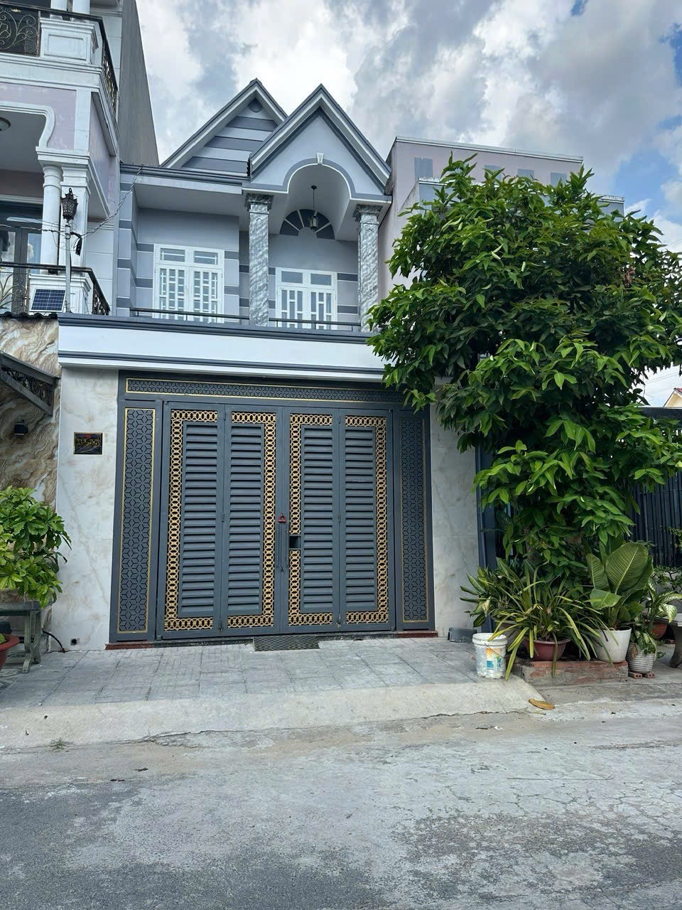 bán nhà kdc Trần Anh nhà rất kiên cố, 1T, 1L đường nhựa, giá rẻ