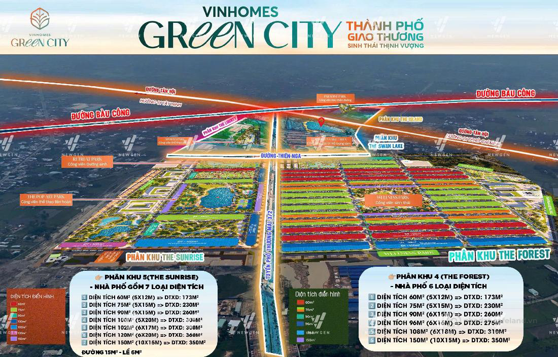Vinhomes Green City – Đại đô thị kiểu mẫu đầu tiên tại Đức Hòa Booking chỉ 100tr