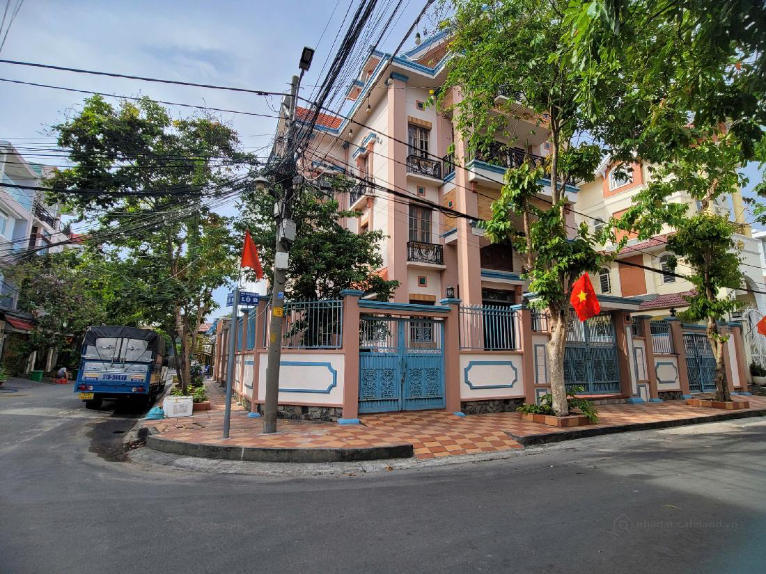 Bán biệt thự góc 2MT (3 lầu- 319m2) khu nhà ở của Tổng cục 5 -Bộ Công an,49 tỷ.