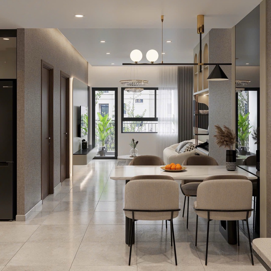 Cần bán căn hộ chung cư 2 PN, 2WC liền kể Akari Nam Long