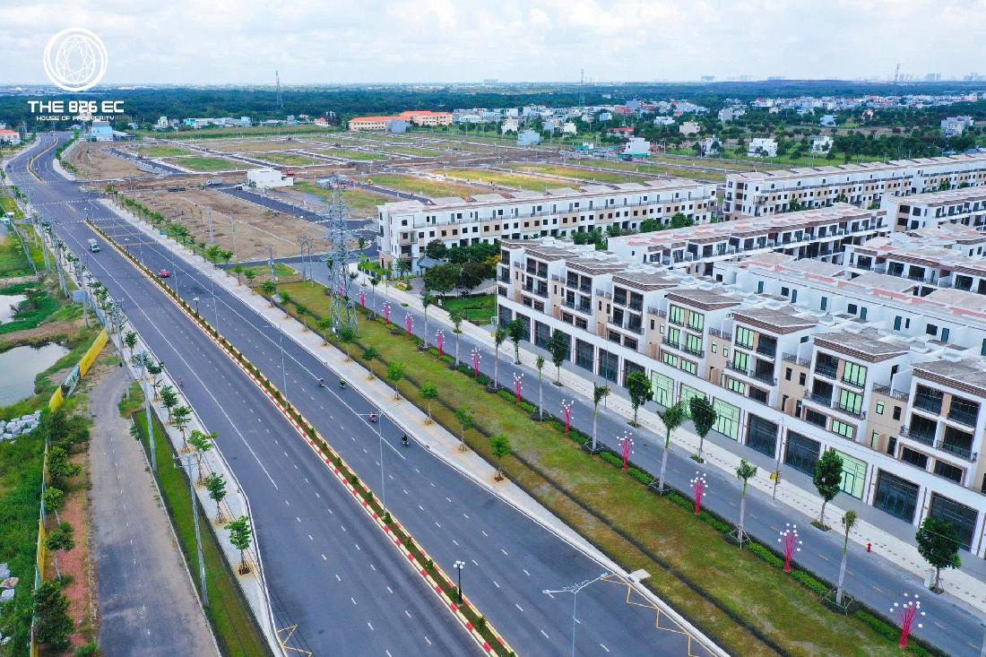 Đất nền sổ hồng riêng mặt tiền đường ĐT 826 E giá chỉ từ 35 triệu/m2