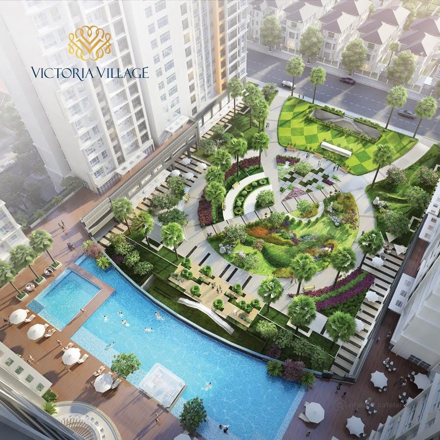 Bán căn hộ 2PN góc Victoria Village Thạnh Mỹ Lợi Q2, tầng cao view đẹp