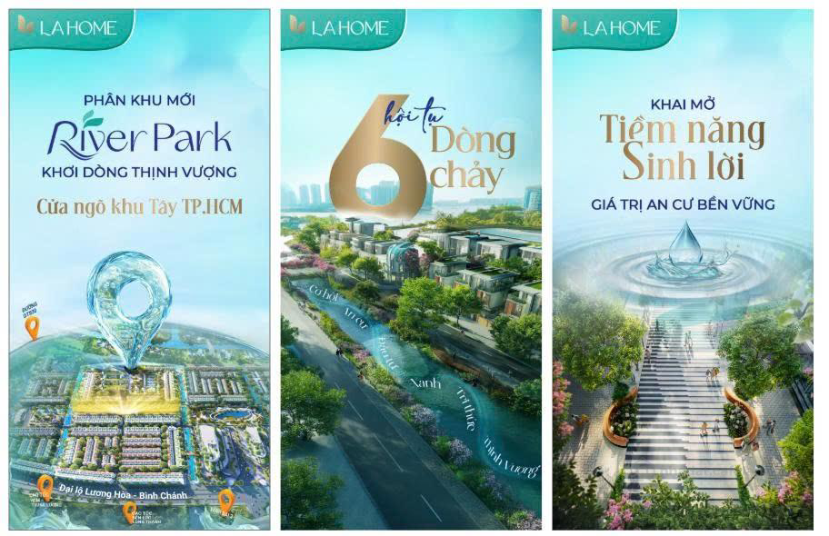 SIÊU PHẨM RIVER PARK – LA HOME CHÍNH THỨC MỞ BÁN KĐT SINH THÁI TẠI LONG AN