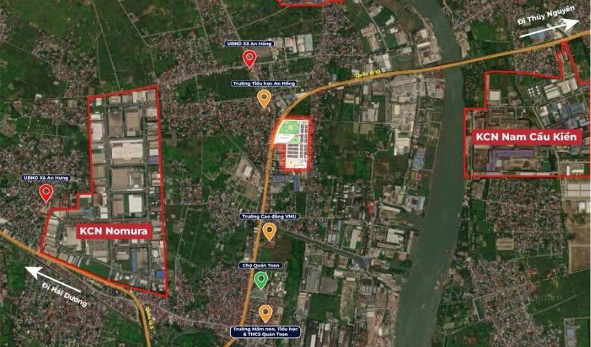 Chuyển nhượng căn shophouse Him Lam đối diện noxh