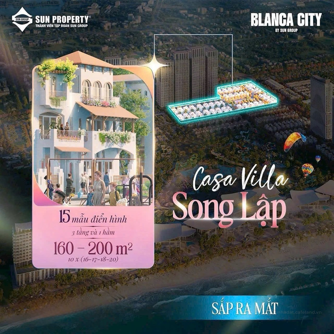 Nhà Phố, Biệt thự ven biển Vũng Tàu, CĐT Sun Group Vũng Tàu - BĐS cao cấp