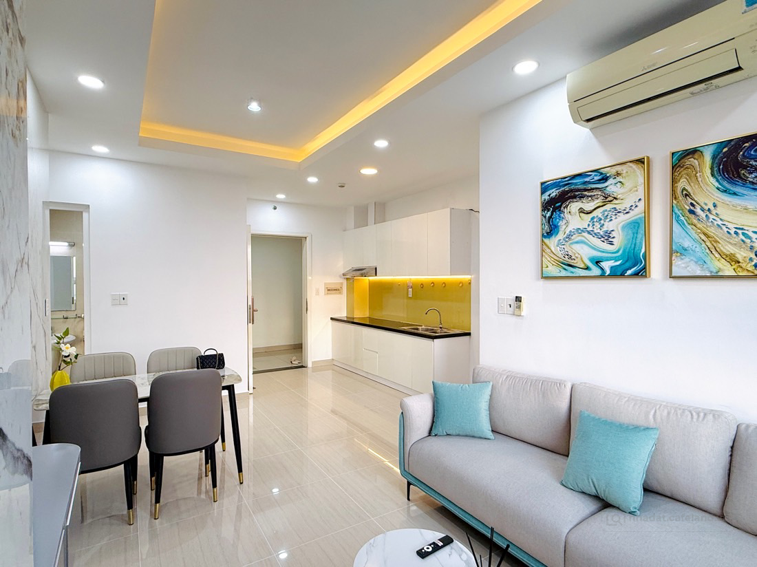 Chính chủ căn góc 64m2 (2pn2wc) Moonlight Park View, sổ hồng, nhà mới, nội thất