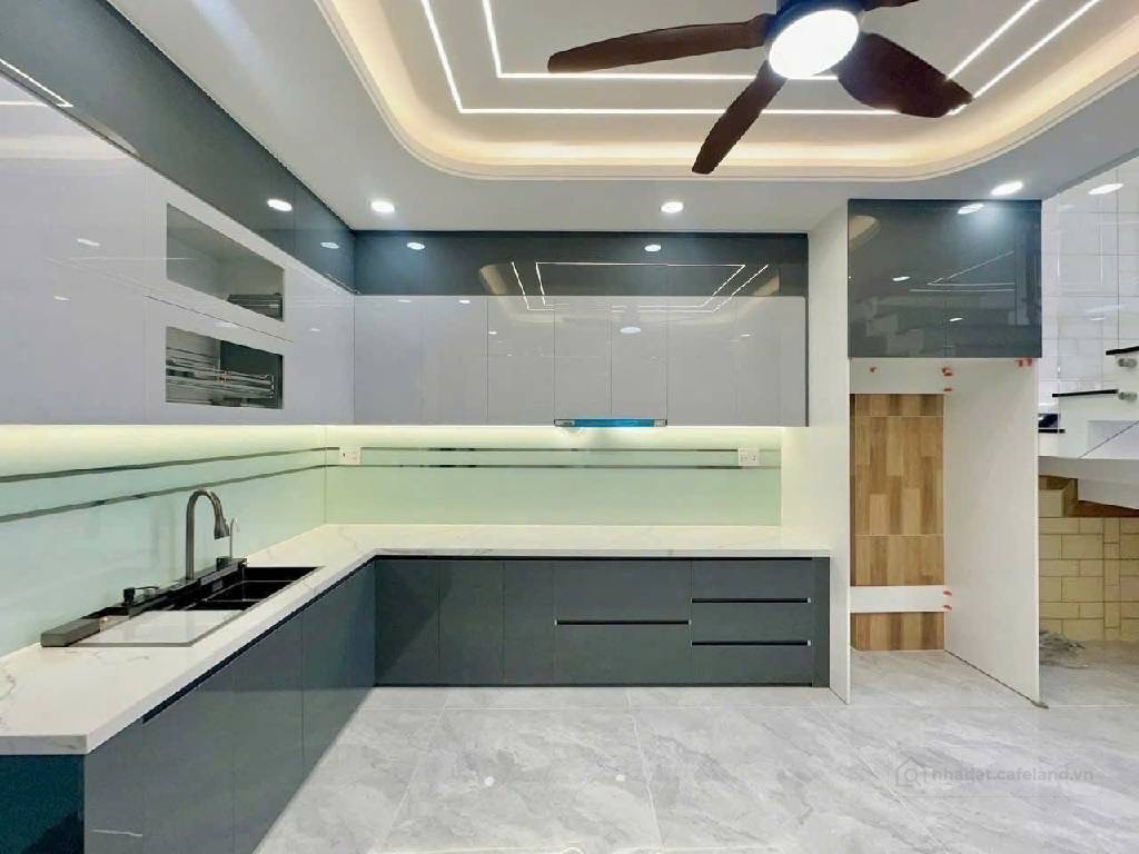 Mã Lò, Sát Bệnh Viện Bình Tân, DT 50m2 (4x13m) 5 Tầng, Hẻm Nhựa 6m Ôtô Ngủ Nhà