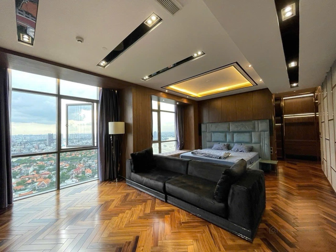 Penthouse Nassim Thảo Điền 500m2, 3 tầng, view sông trực diện, bán 77,5tỷ