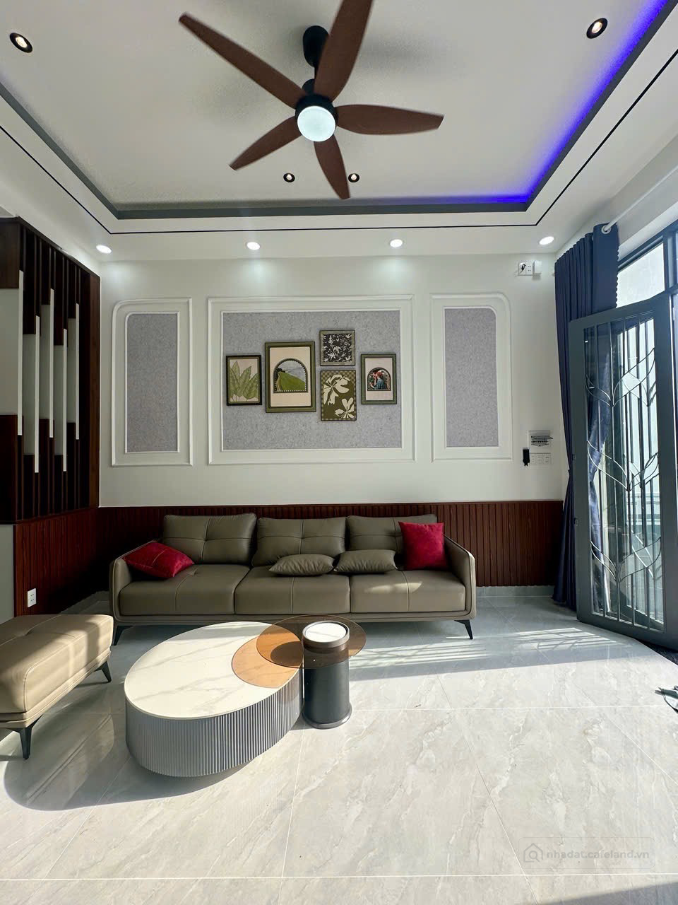 bán nhà đường Gò Hưu, Mỹ Hạnh, Nhà mới xây đã hoàn công