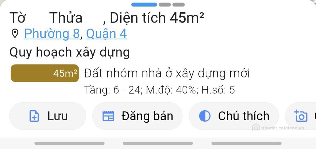 Chỉ 3,45 tỷ - căn góc 45,2 m2 (4,06 x 11,2) - Tôn Đản