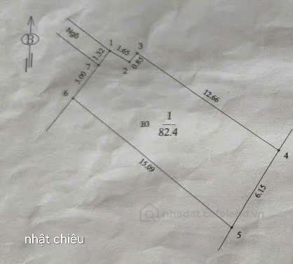 MẶT HỒ, MẶT PHỐ NHẬT CHIÊU, TÂY HỒ: 83m - 3T - Mt: 6,1m - 2 MẶT TIỀN - VIEW HỒ 
