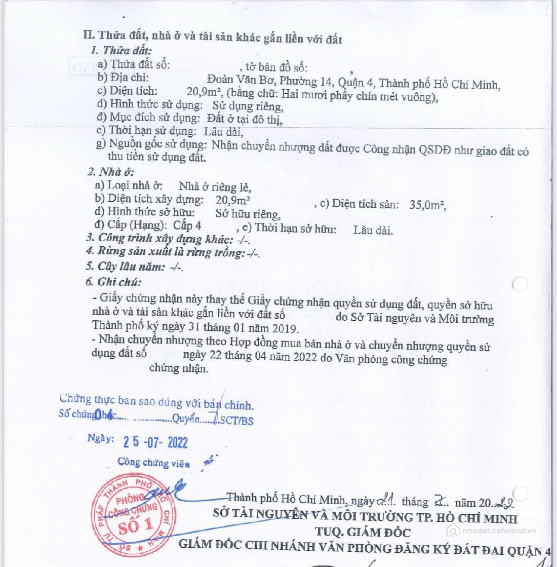 Chỉ 2,35 tỷ - hẻm trước nhà 3,5m - sổ 20,9m2 (3,51m x 6,05m) - nhà 2 tầng 2pn