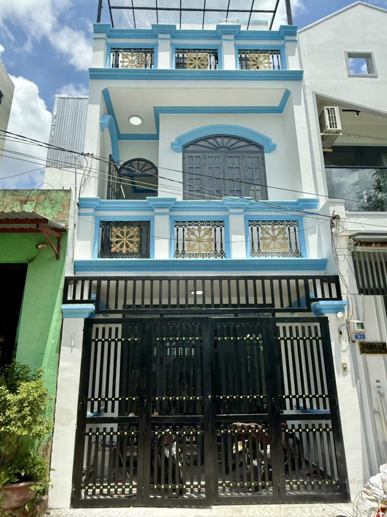 BÁN NHÀ ĐẸP HẺM XE HƠI NGUYỄN QUÝ YÊM, AN LẠC, BÌNH TÂN, 4x12m, 3 TẦNG, GIÁ 5,4