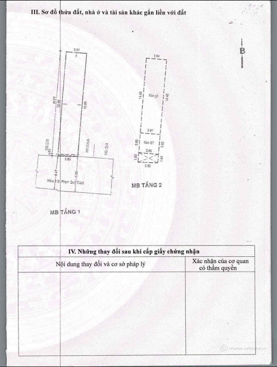 Bán nhà PHẠM QUÝ THÍCH  - NGAY CHỢ TÂN HƯƠNG - DIỆN TÍCH KHỦNG 77M² – Hẻm 8M