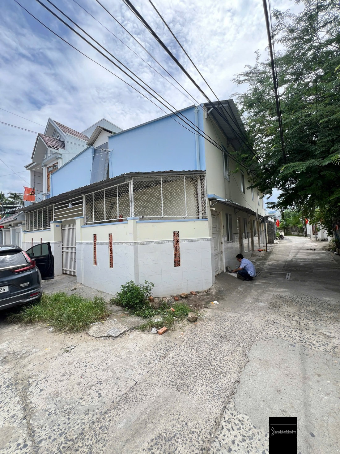 Bán lô góc 212m² 2MT đường Nhà Nghĩa, Vĩnh Thạnh, có 10 phòng trọ, giá 5,5 tỷ