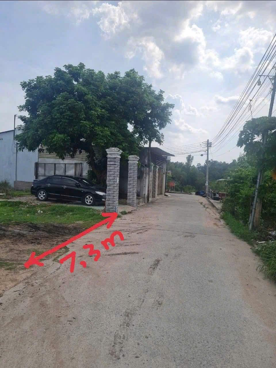bán 341M2 Đất Thổ cư Gần chợ bình chuẩn Chỉ 4 tỷ 990 triệu 