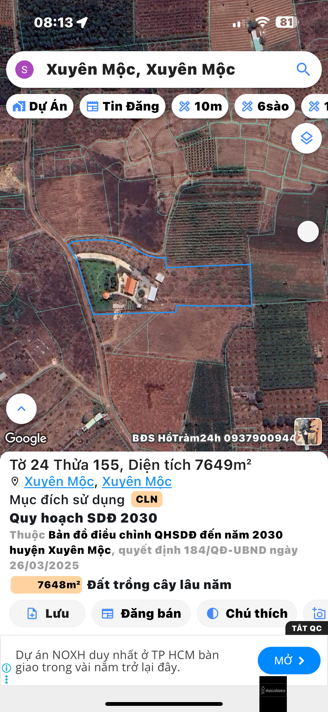 chính Chủ Cần Bán - Homstay Diện Tích hơn 4000m2 trên sổ - thực tế sử dụng hơn