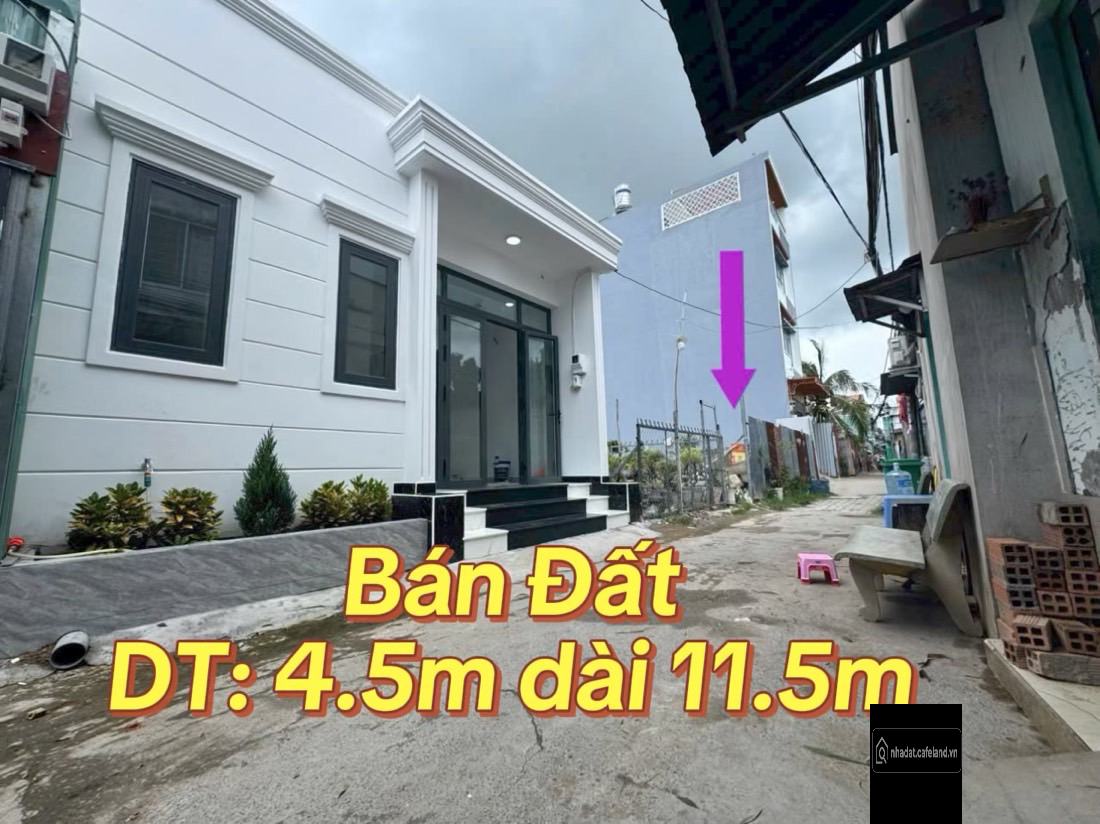 Bán đất hẻm 1627 Huỳnh Tấn Phát Quận 7