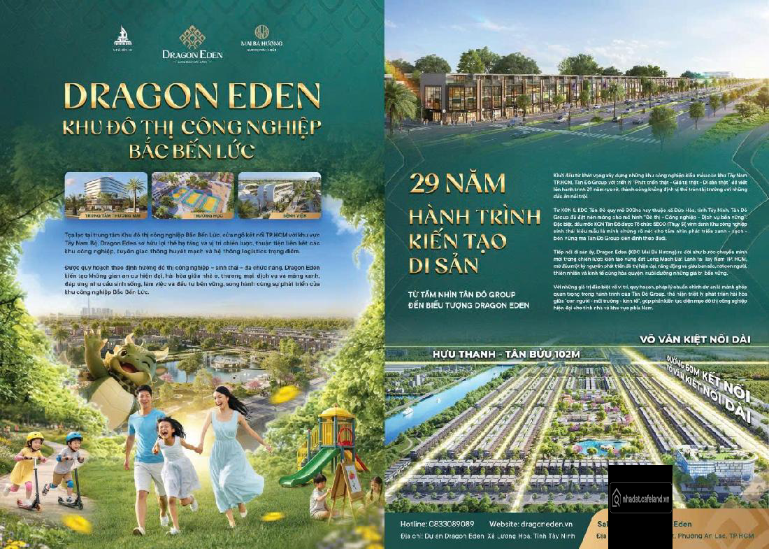 Bán đất nền dự án Dragon Eden, 5x18m, SHR. Võ Văn Kiệt nối dài, giá 2.1 tỷ