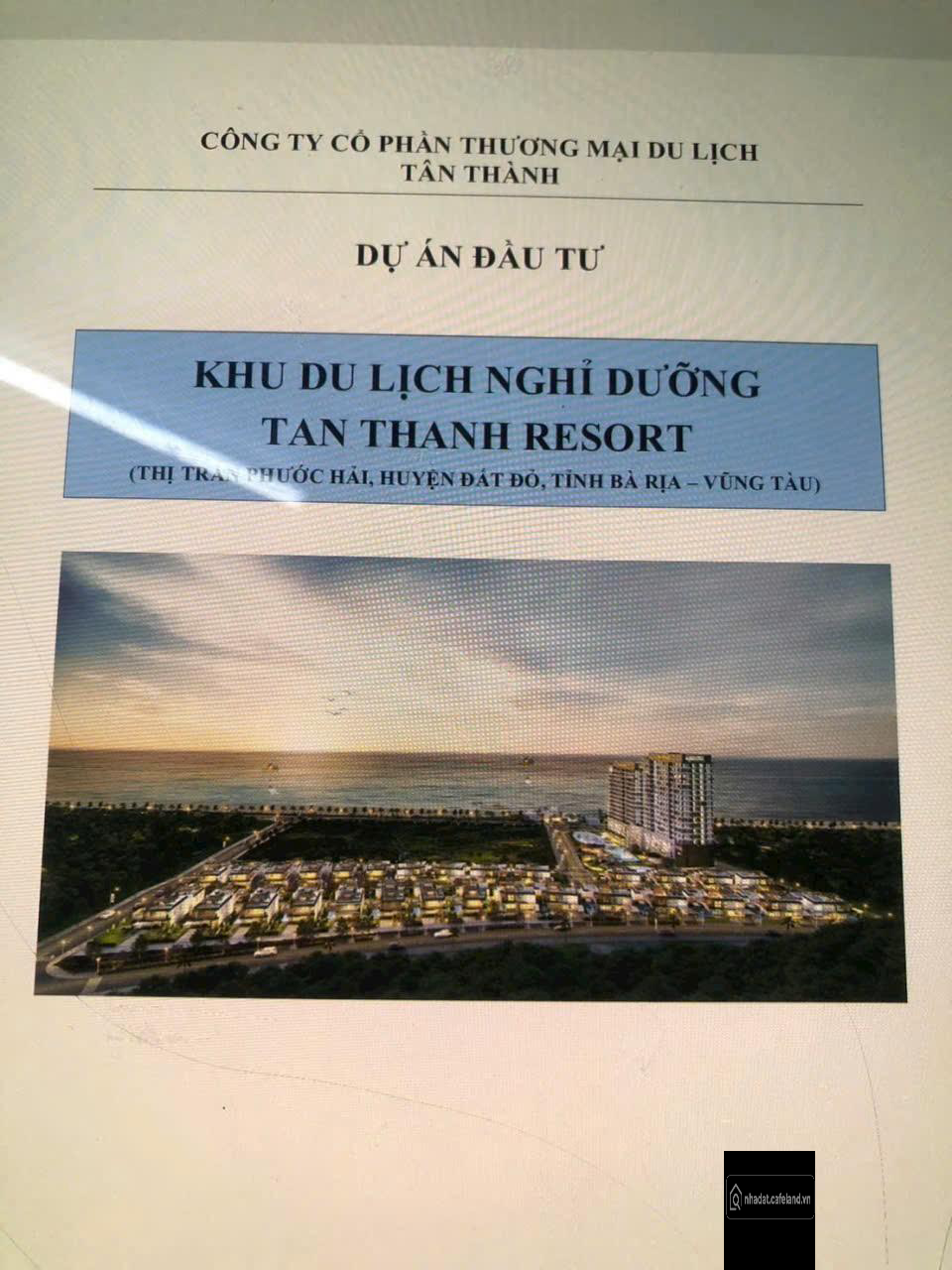 M&A DA KDL Sinh Thái Casino, Golf & Villas Núi Dinh, Tân Hòa + Tân Thành, BRVT