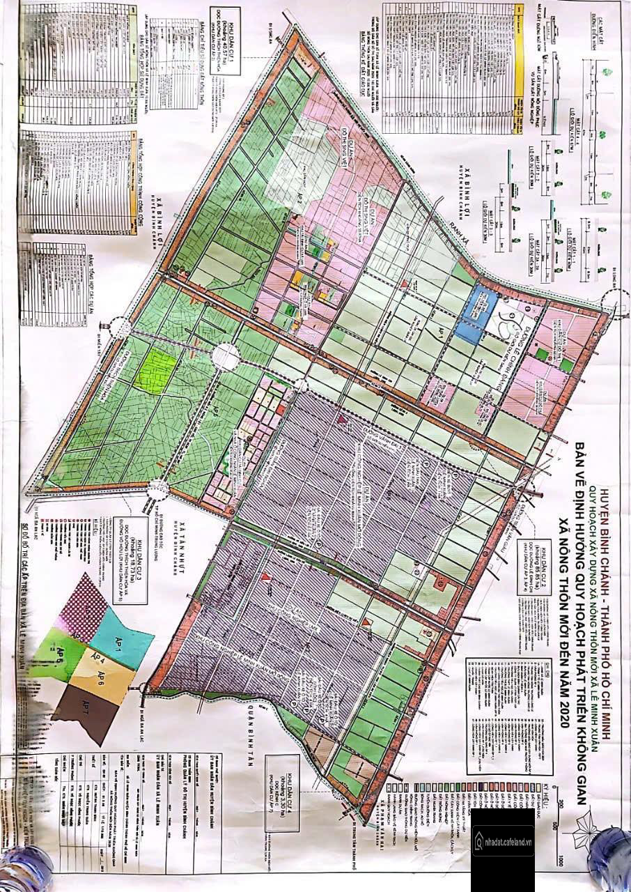 Quỹ Đất PTDA (70ha) MT Trần Đại Nghĩa, Bình Chánh (Sát KDC & KCN Lê Minh Xuân)